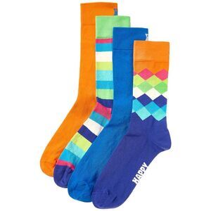 Happy Socks 4Pk Mix Socks, Multi